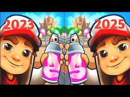 SUBWAY SURFERS EDINBURGH : 2023 vs 2025