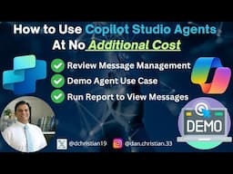 How to use Copilot Studio Agents at No Additional Cost
