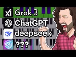 Which AI Coded the Best HTML Piano? | Grok 3 vs ChatGPT vs DeepSeek