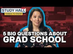 Should You Go To Grad School?