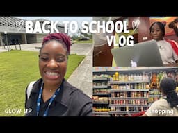 𝚞𝚗𝚒 𝚍𝚒𝚊𝚛𝚒𝚎𝚜: BACK TO SCHOOL VLOG | GLOW UP TRANSFORMATION: shopping, packing, and more…