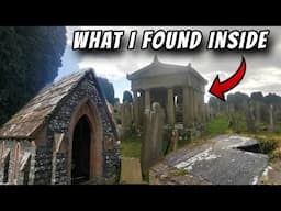 I Went Inside This Mausoleum - This Is What I Found!!!