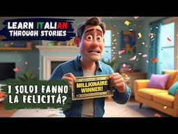 Does money buy happiness? | Learn Italian Through Stories | B2 Level