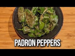 How to Make Pimientos de Padrón -  Spanish Tapas Recipe