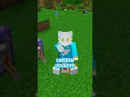 How to become a Chicken Jockey in Vanilla Minecraft!