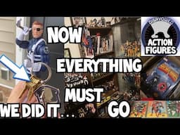 EVERYTHING MUST GO - MOVING A LIFELONG COLLECTION - PART 2 - MARVEL LEGENDS ACTION FIGURES TOYS NECA