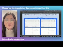How to Measure The Impact of AI Overviews on Organic Search Traffic