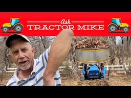 DIY Hillbilly Light Material Tractor Loader Bucket for Leaf Moving