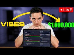 Vibe Coding a $1M Startup LIVE 🔴