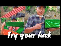 Father's Day gift, Try your luck all the fathers👨