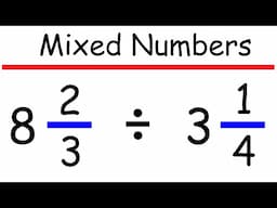 Dividing Mixed Numbers - Math