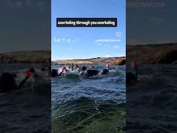 We snorkeled between 2 tectonic plates! #iceland #roadtrip #icelandroadtrip #travel