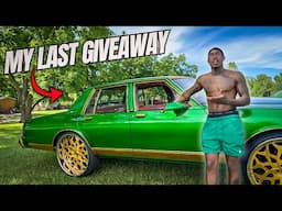 My LAST Car Giveaway