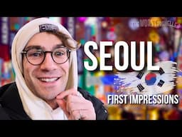 First Impressions of Seoul: Exploring Myeongdong | Travel Vlog
