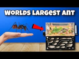 I Kept The Worlds Largest Ant as a Pet… And Most Expensive!