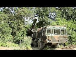 Combat operation of Iskander-M tactical missile systems