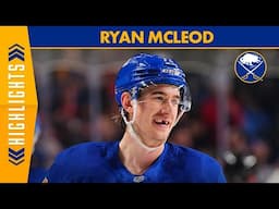 "I Love It In Buffalo" | Ryan McLeod's First Season With The Buffalo Sabres | Highlight Reel