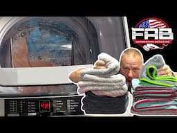 The Perfect Portable Washing Machine for Microfiber Towels! Small in Size, Big on Power.