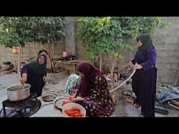 A Delicious Lunch with Mrs. Farideh and Her Daughter-in-Law