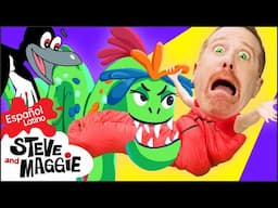 Campamento monstruoso NUEVO Pie Grande + MÁS para niños con Steve and Maggie Español Latino