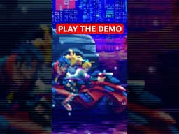 Play the Neon Inferno demo! #videogames #indiegames #shorts