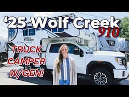 ‘25 Wolf Creek 910 Long Box Truck Camper! 4 Seasons, Off Grid, High Quality, & Built For Adventure!