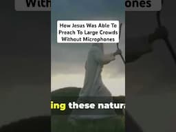 This is how Jesus Was able to preach Without Microphones #jesus#jesuschrist #thebibleproject #preach