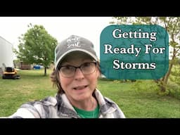 Growing a garden in Texas. Batten down the hatches!