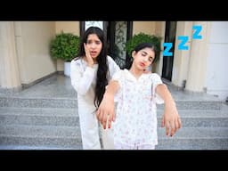 غزل تمشي و هي نايمة !! شفا