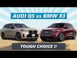 2025 Audi Q5 vs 2025 BMW X3 – German Luxury SHOWDOWN!!