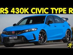#festivalinterlagos R$ 429.990 Honda Civic Typer R 2024 MT6 FWD 2.0 Turbo 297 cv