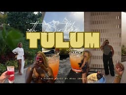 TURNING 30 IN PARADISE! 🌴 Birthday Trip to Tulum, Mexico 🇲🇽 | Nyla Imani