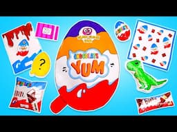 O que Há Dentro Desse Ovo Enorme? 🥚🎁 DIYs Surpreendentes e Inacreditáveis e muito mais!