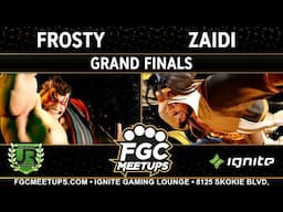 Frosty (Honda) vs Zaidi (Rashid) - FGC Meetups 98 GRAND FINALS - SF6