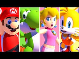 Mario & Sonic at the Olympic Games Tokyo 2020 - All New Record Animations 100m