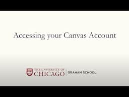 Accessing Your Courses