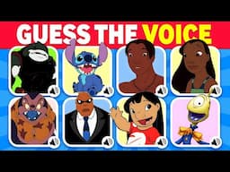 🌀 Guess the Disney Voice! | The Lilo & Stitch Quiz 🌀