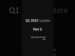 Tesla’s Q1 Earnings Report Part 2