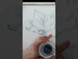 Watercolor Flower Shadow SECRETS!