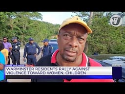 Warminster Residents Rally Against Violence Toward Women, Children | TVJ News
