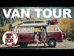 Van Tour of classic 1976 VW bus