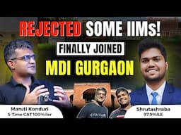 DILR Ruined My CAT'24 | Still Got Into MDI Gurgaon & Converted IIMs | Inspiring Journey