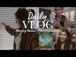 ☀️LIFE CHANGING Morning Routine ☀️ WORKOUT FAVORITES + FABFITFUN UNBOXING! | Life Lately Vlog