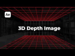 🎬 How to Create a 3D Image Zoom Effect in After Effects (No Plugins)