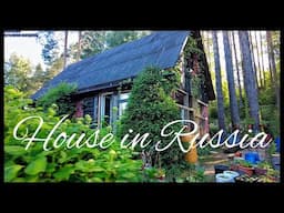 HOUSE AT SUNSET IN RUSSIA 2025