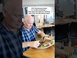 We shared a plate. Now we’re sharing regret.#POV #MarriedLife #CoupleComedy #RelatableCouples #funny