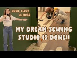 finishing up my dream sewing space! | steph's house pt.4