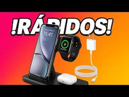 🔥 Los 7 MEJORES Cargadores Inalámbricos BUENOS y BARATOS de Amazon [2025]✅[Calidad/Precio] QI iPhone