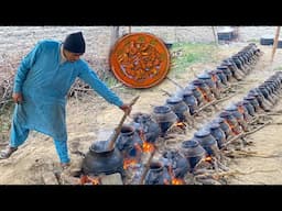 KATWA GOSH RECIPE -  VILLAGE WEDDING FOOD | SHADI KA KHANA FOR 1000 PEOPLE | PAKISTAN STREET FOOD