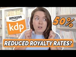 KDP UPDATE: Amazon Authors Are Making Less Royalties????